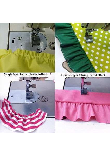 2pcs Borulama Dikiş Makinesi Baskı Ayağı, Plealed/shirring Baskı Ayağı Toplama Endüstriyel Dikiş Makinesi Için P5W (Yurt Dışından) fırsatları