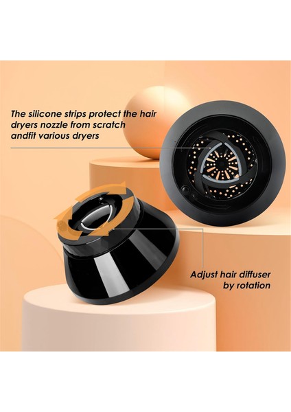 Saç Kurutucu Difüzör Ince Kalın Kıvırcık Dalga ve Kıvırcık Saç Salonu Aracı Için Evrensel Saç Difüzör Eki Klipsli (Yurt Dışından) indirimleri