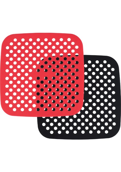 Yeniden Kullanılabilir Hava Fritöz Astarları Hava Fritöz Paspasları Cosori, Anında Vorteks, Power Xl, Ninja 7.5 Inç Için Hava Fritöz Aksesuarları (Yurt Dışından) fiyatları