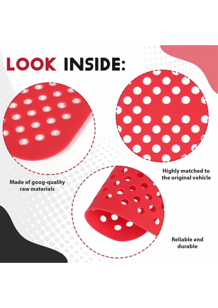 Yeniden Kullanılabilir Hava Fritöz Astarları Hava Fritöz Paspasları Cosori, Anında Vorteks, Power Xl, Ninja 7.5 Inç Için Hava Fritöz Aksesuarları (Yurt Dışından) indirimleri