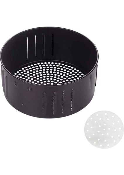 Hava Fritözü Yedek Sepet, Tüm Hava Fritöz Fırını, Hava Fritöz Aksesuarları, Yapışmaz Kızartma Sepeti, 2.6l (Yurt Dışından)