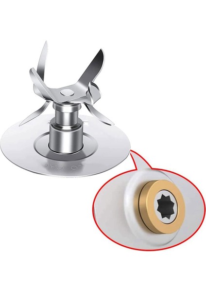 4902 Blender Kavanoz Dip ve 6 Point Fusion Blade 4961 (Yurt Dışından) fırsatları