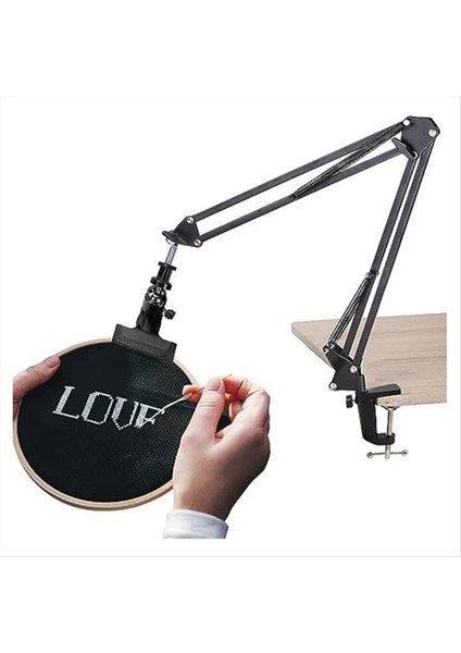 Nakış Standı, Ayarlanabilir Nakış Çember Standı, Çapraz Stitchhoop Standı, Her Türlü Nakış Çemberleri Için Uygun (Yurt Dışından)