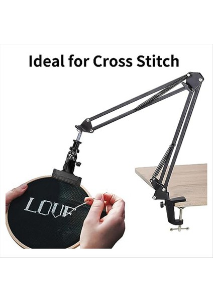 Nakış Standı, Ayarlanabilir Nakış Çember Standı, Çapraz Stitchhoop Standı, Her Türlü Nakış Çemberleri Için Uygun (Yurt Dışından) indirimleri