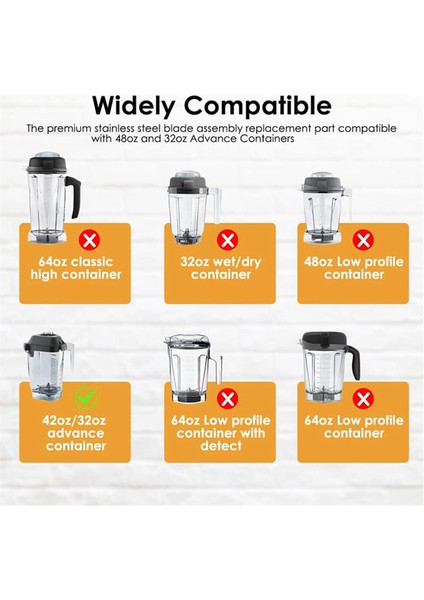 Blender Blade Yedek Kısmı Vitamix 15990 Blender Blade Montajı (Yurt Dışından) fırsatları