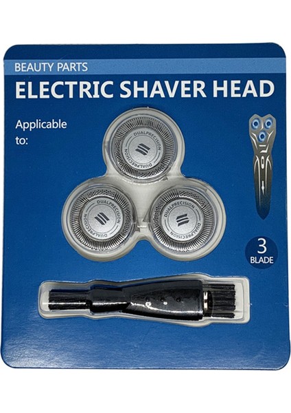 3pcs Hq8 Razor Bıçağı Yedek Başkanı Philips Electric Tıraş Alma PT730 PT735 PT860 PT870 AT750 AT751 AT890 AT891 HQ7120 (Yurt Dışından)