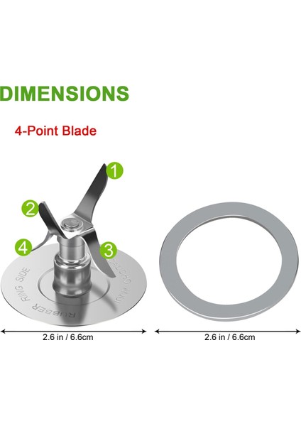 Oster Blender Yedek Parçaları Için Jar Base Cap ile Blender Blender Buz Kırıcı Blade, Aspas Para Licuadora Oster Blender Için (Yurt Dışından) fırsatları