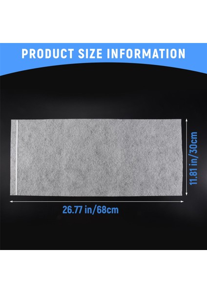 5pcs 68X30CM Xiaomi Mi Hava Arıtma Pro / 1/2 Evrensel Marka Hava Temizleme Filtresi Hepa Filtre Kalitesi Için Elektrostatik Pamuk (Yurt Dışından) fırsatları