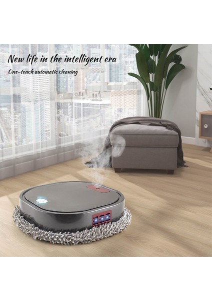 Süpürme Robot Otomatik Elektrik Zemin Mops 1500 Mah Püskürtücü Makine Zemin Buharlı Temizleyici Robot (Yurt Dışından) fırsatları