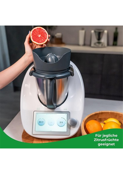 Thermomix Tm5 Tm6 Tm6 TM31 Suyu Seyabilik Çıkarıcı Lemon Turuncu Su Takımı Sepet Mutfak Kılavuzu Meyve Sesici (Yurt Dışından) modelleri
