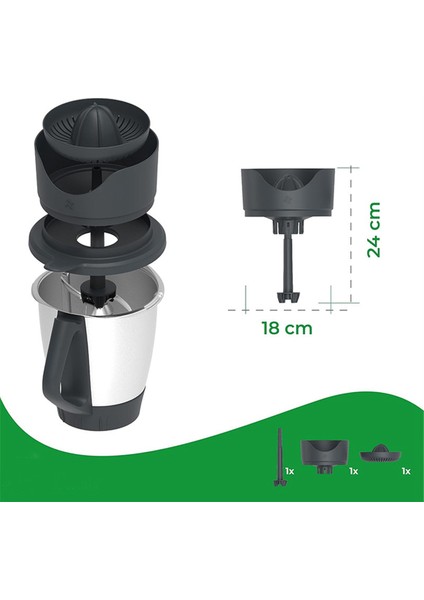 Thermomix Tm5 Tm6 Tm6 TM31 Suyu Seyabilik Çıkarıcı Lemon Turuncu Su Takımı Sepet Mutfak Kılavuzu Meyve Sesici (Yurt Dışından) indirimleri