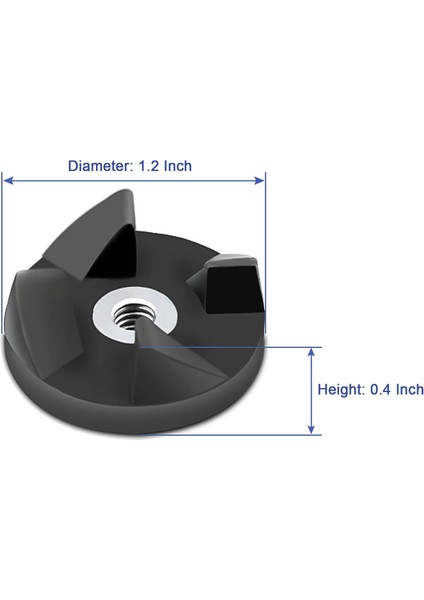 Yedek Base Dişli ve Blade Dişli Parça Seti Sihirli 250W Blender Meyve Sesici Parçalar Aksesuarları (Yurt Dışından) modelleri