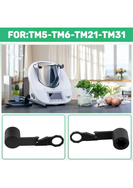 Hamur Pasta Sökücü Hamur Çiçek Bıçağı Dönüş Yardımı Yardımı Vorwerk Thermomix Tm5 Tm6 TM31 Siyah (Yurt Dışından) fırsatları