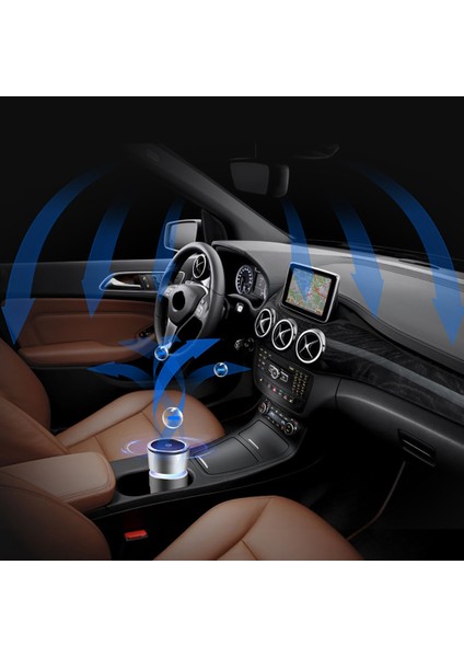 Taşınabilir Hava Temizleyici Otomobil Aracı Araç Air Arıcı Iyonizer Duman Tozu ve Koku Eliminator Araba Yatak Odası Ofisi (Yurt Dışından) modelleri