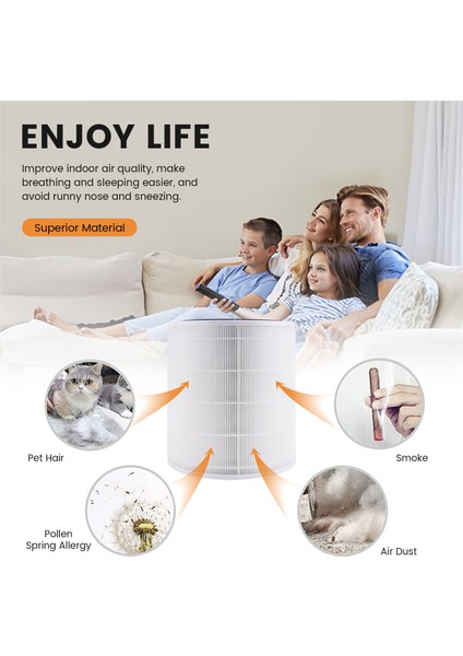 Levoit Hava Temizleyici Çekirdeği Için Yedek Filtre 400S Parça Çekirdeği 400S-RF H13 Hepa Filtrasyonu 5 Katmanlar 3 1 Filtre (Yurt Dışından) indirimleri