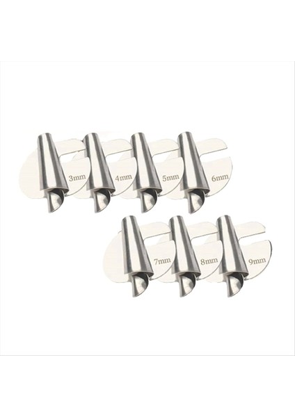 Genel Dikiş Hemming Ayakları 3-9mm 7 Boyutlar Geniş Hemming Presser Ayak Dikiş Makinesi Basınç Ayak Hemming Silindir. (Yurt Dışından)