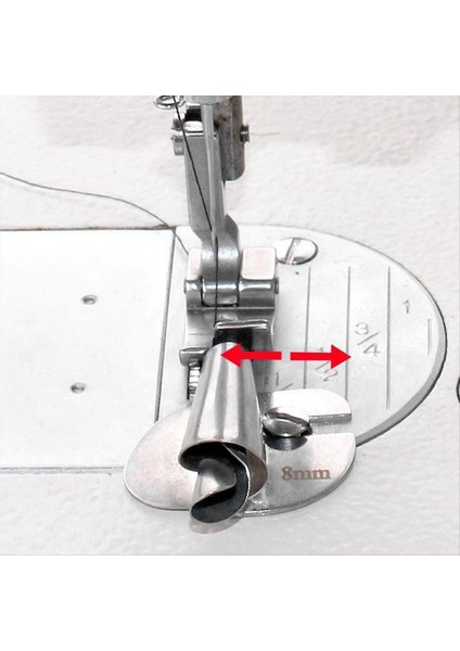 Genel Dikiş Hemming Ayakları 3-9mm 7 Boyutlar Geniş Hemming Presser Ayak Dikiş Makinesi Basınç Ayak Hemming Silindir. (Yurt Dışından) fiyatları