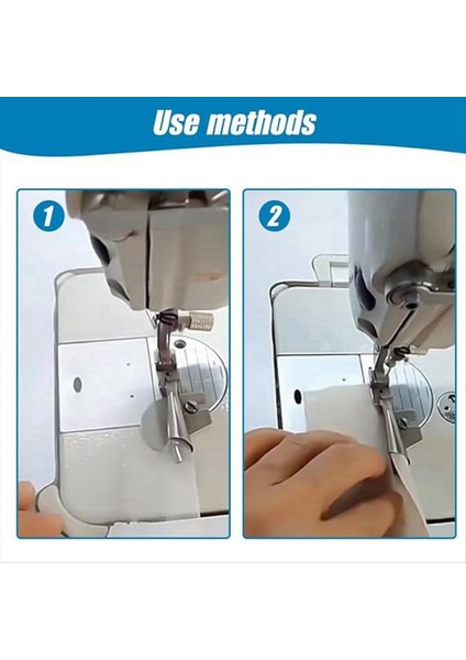 Genel Dikiş Hemming Ayakları 3-9mm 7 Boyutlar Geniş Hemming Presser Ayak Dikiş Makinesi Basınç Ayak Hemming Silindir. (Yurt Dışından) fırsatları