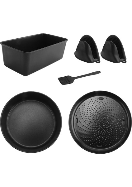 6. 5 Qt ve 8 Qt Ninja Foodi, Hava Fritöz Pişirme Kiti, Yapışmaz Kaplama, Bulaşık Makinesi Güvenli Hava Fritöz Aksesuarları (Yurt Dışından)