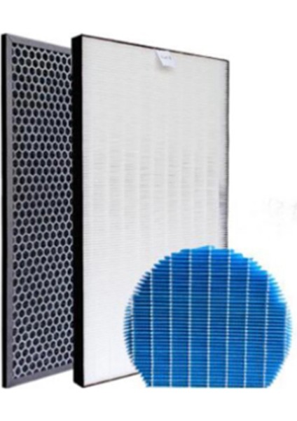 3 Adet Keskin Hava Temizleyici Filtresi Için Uygun KC-D50 KC-E50 KC-F50 Hepa Filtresi Aktif Karbon Filtresi (Yurt Dışından)