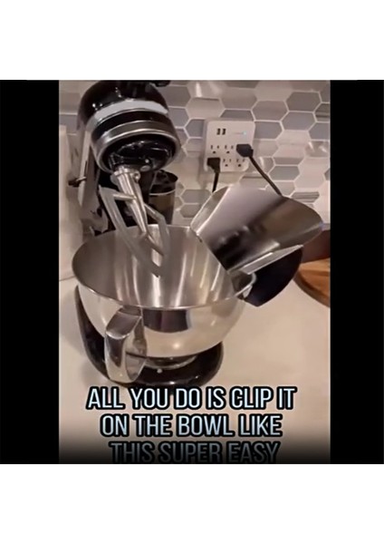 Kitchenaid Için 4.5-5qt Tılt-Head Stand Mikserleri Aksesuarlar Çeken Kalıpla Karıştırma+Döküm Koruyucu Kapak (Yurt Dışından)