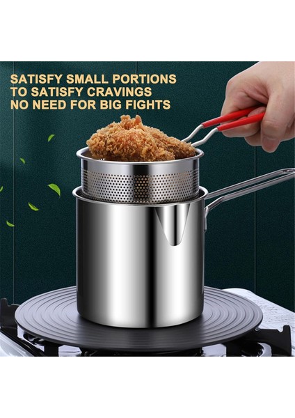 Kızartma Tenceresi Derin Fritöz Tenceresi Sepet Paslanmaz Çelik Derin Fritöz Balık Karides Tavuk ve Patates Kızartması (Yurt Dışından) fiyatları