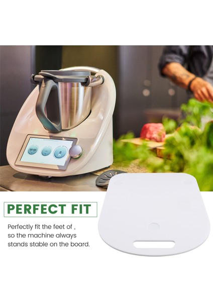 Thermomix Tm6 Tm5 Planörler Için Kayan Tahtası Zahmetsiz Hareketli Akrilik Yuvarlanma Banosu Beyaz 1 Pcs (Yurt Dışından) indirimleri