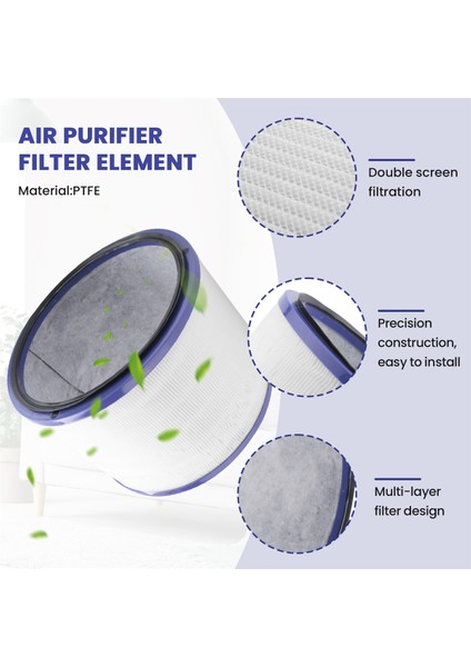 Dyson Pure Hot + Cool Link HP00 HP00 HP01 HP02 HP03 DP01 Hepa Hava Temizleyici Filtresi Için Yedek Hepa Filtresi (Yurt Dışından) indirimleri