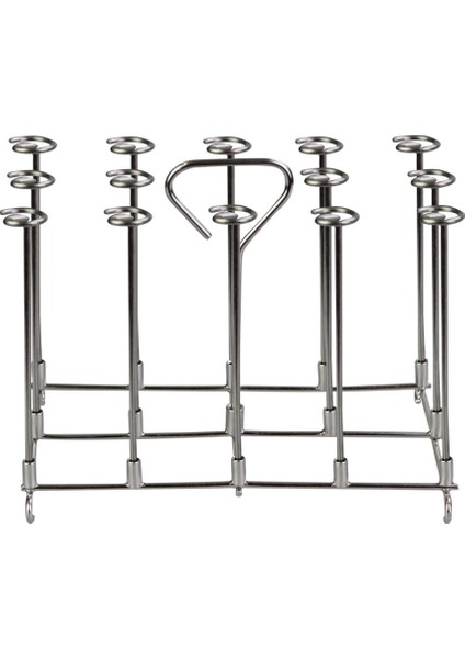 Ninja Foodi Hava Fritözü DZ201, DZ401 Çift Sepet Hava Fritözü- Paslanmaz Çelik Barbekü Şişeleri Için Şişe Stand Rafları (Yurt Dışından)