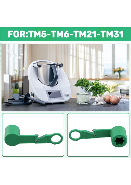 Hamur Pastası Çıkma Hamur Çiçek Bıçağı Dönüş Yardım Yardımı Vorwerk Thermomix Tm5 Tm6 TM31 Yeşil (Yurt Dışından) fırsatları