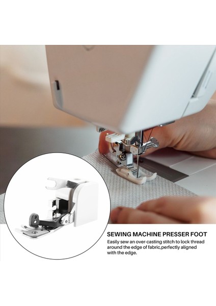 1pcs Yan Kesici Overlock Dikiş Makinesi Basınçlı Ayaklar Dikiş Makinesi Eki Tüm Düşük Şaft Şarkıcısı Için (Yurt Dışından) fırsatları