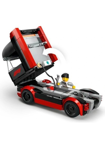 60445 LEGO City F1 Tırı ve RB20 ve AMR24 1086 Parça +8 Yaş fırsatları