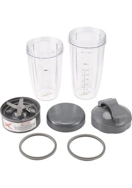 Nutribullet Karıştırıcıları Için Blender Yedek Parçaları 600W/900W/PRO - Extractor Blade &amp; 32OZ Büyük Bardak ve 24OZ Büyük Kupalar (Yurt Dışından) fiyatları