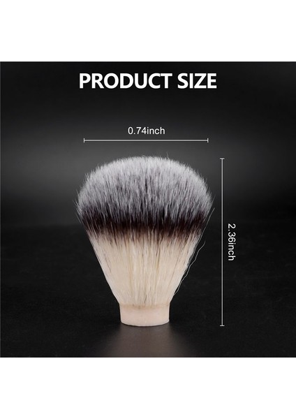 2 Adet Porsuk Saç Naylon Tıraş Fırçası Düğümü Erkekler Için Salon Epilasyon Kesme Toz Erkekler Yüz Sakal Temizlik Aletleri (Yurt Dışından)