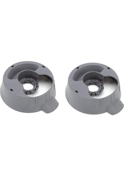 2 Pcs Blender Bıçağı Sabit Plaka Gri Gıda Işleyicisi Thermomix Vorwerk Tm5 Tm6 Için Değiştirme Plakası (Yurt Dışından)