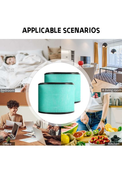 2 Paket Değiştirme Hepa Filtresi Parçu Bs-08 Için Uyumlu, 3&#39;ü 1 Filtrasyon Yüksek Verimli Aktif Karbon Hepa Filtresi (Yurt Dışından) fırsatları