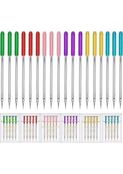 6 Boyutlar Evrensel Dikiş Makinesi Iğneleri Normal Point Düz Şeyli Iğne Şarkıcı Kardeşi Için Uyumlu, Janome 30 Pcs (Yurt Dışından) fırsatları