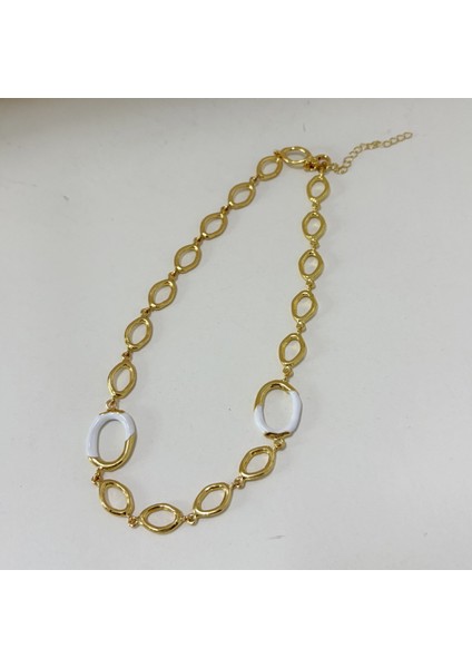 Metal Daire Ekli Damla Renkli Açılmış Bileklik (Yurt Dışından)