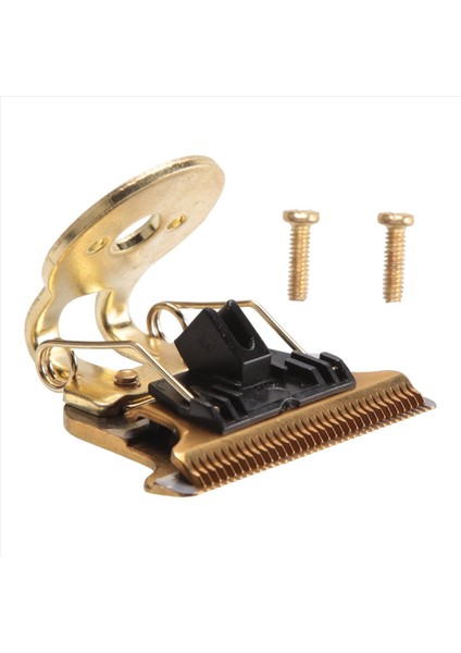 T-Şekilli Saç Klibi Bıçağı Stand T9 Blade Düzeltici Yedek Kafa Yedek Kesme Kafa Altın (Yurt Dışından) modelleri