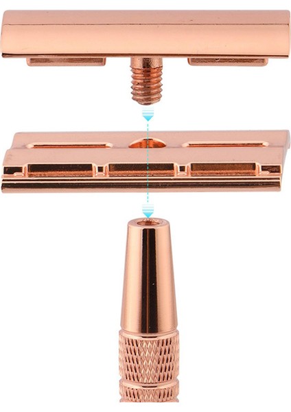 Değiştirilebilir Erkekler Güvenlik Jilet, Çift Kenar Emniyetli Jilet, Erkekler Için Yeniden Kullanılabilir Metal Jilet, B (Yurt Dışından) fiyatları