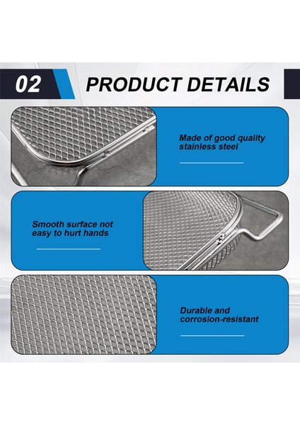 Ninja Foodi Için Yedek Hava Fry Sepet DT251 DT201 DT200 Hava Fritöz Fırını, Paslanmaz Çelik Hava Fritöz Fırın Aksesuarları (Yurt Dışından) indirimleri