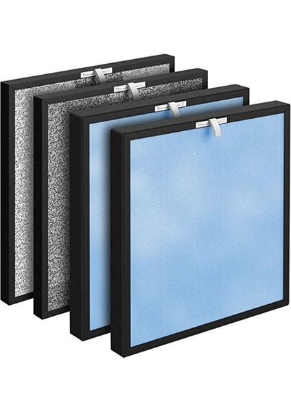 HSP001 Smart True Hepa, Aktif Karbon, Ince Filter ve H13 True Hepa Filtresi Için Yedek Filtreler (Yurt Dışından)