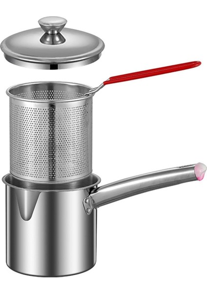 Derin Fritöz Tenceresi, Küçük Fritöz Tenceresi, Çok Amaçlı Paslanmaz Çelik Sepetler, Aşınmaya Dayanıklı Tava, Derin Fritöz, Ev Için Pişirme Kap (Yurt Dışından)