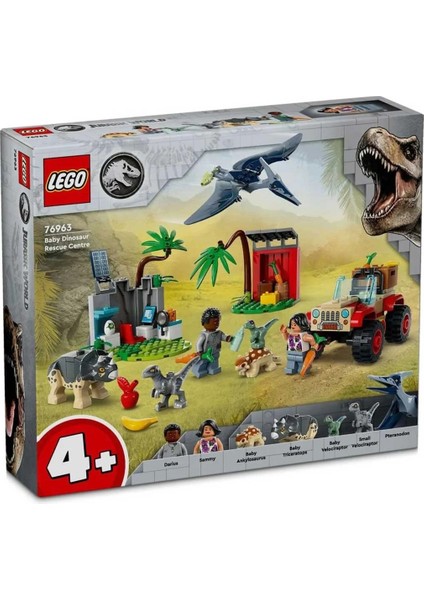 LEGO Jurassic World Yavru Dinozor Kurtarma Merkezi 76963 fiyatları