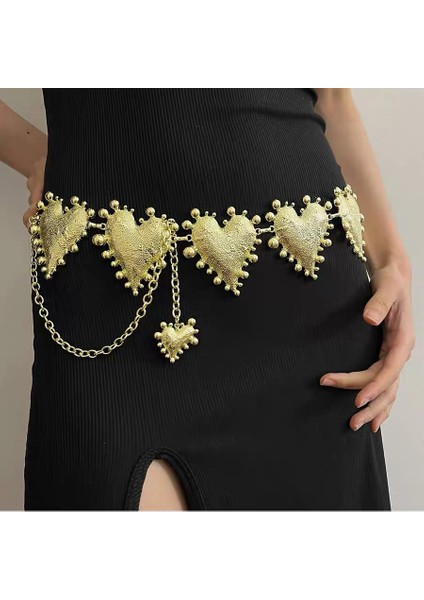 Büyük Kalpli Parlak Geniş Bileklik (Yurt Dışından)