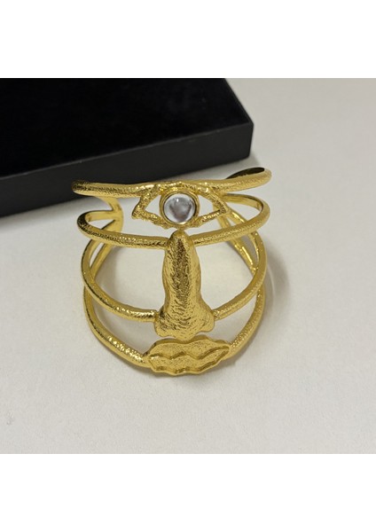 A Tılı Delikli Çok Katmanlı Burun, Göz ve Dudak Bileziği (Yurt Dışından)