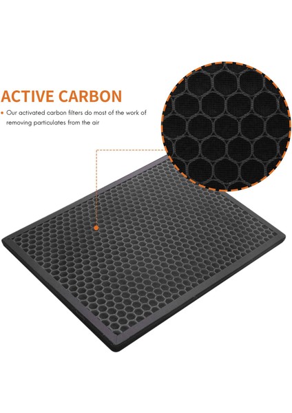 Philips Hava Temizleyicileri Için Aktif Karbon Değiştirme Filtresi AC2889/10, AC288710, AC2882/10, AC3829/10, FY2422 FY2420 (Yurt Dışından) modelleri