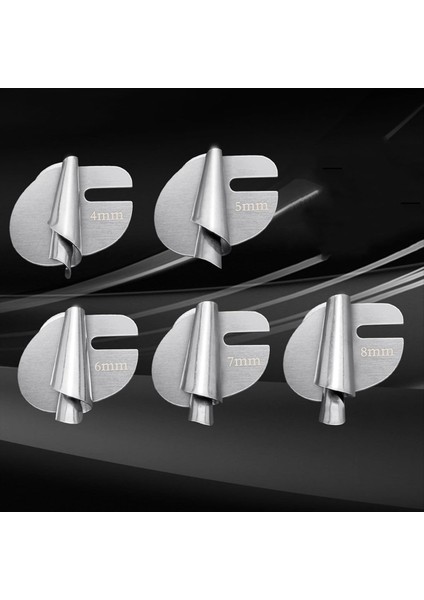 5pcs Dikiş Haddelenmiş Hemmer Ayağı, Dikiş Makinesi Baskı Ayağı Hemmer Ayağı (4/5/6/7/8mm) (Yurt Dışından) fiyatları
