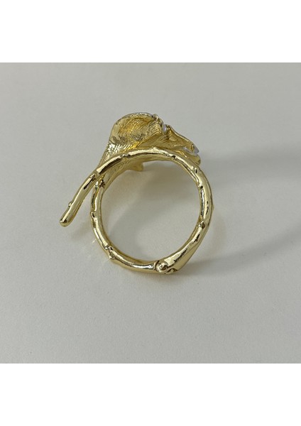 Emaye Altın-Beyaz Çarpışan Renkli Lale Çiçekli Bileklik (Yurt Dışından) indirimleri