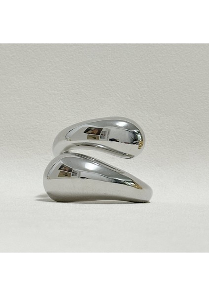 Metal Parlak Yüzeyli Çift Su Damlası Sarılı Sarılma Bilekliği (Yurt Dışından) indirimleri